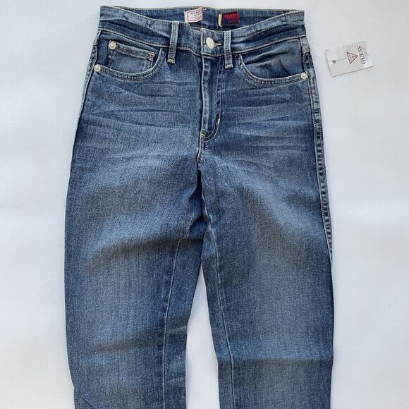 Guess Women’s Originals 1981 High Rise Skinny Jeans Blue Size 24 - Picture 4 of 11